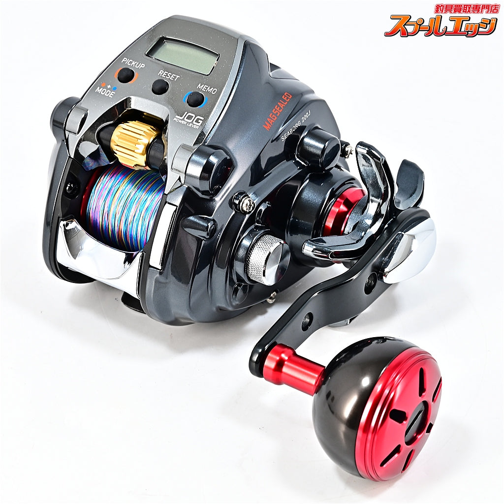 【ダイワ】 19シーボーグ 200J 使用距離3.1km 使用8時間 DAIWA SEABORG