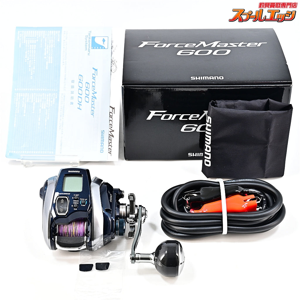 【シマノ】 18フォースマスター 600 使用距離15.8km 使用69時間 SHIMANO ForceMaster