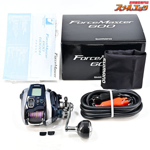 【シマノ】 18フォースマスター 600 使用距離15.8km 使用69時間 SHIMANO ForceMaster