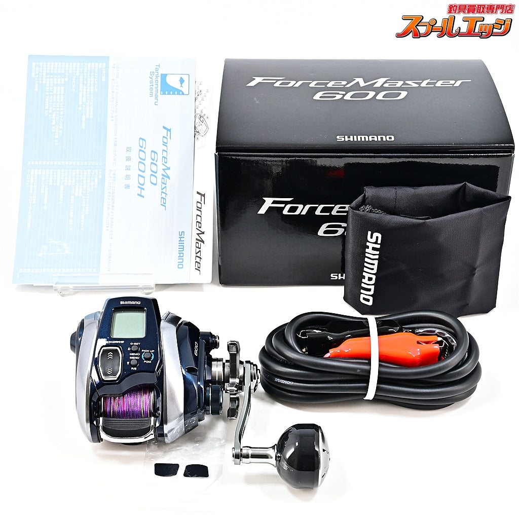 【シマノ】 18フォースマスター 600 使用距離13.3km 使用68時間 SHIMANO ForceMaster