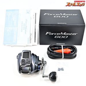 【シマノ】 23フォースマスター 600 使用距離116.6km 使用290.5時間 SHIMANO FORCEMASTER
