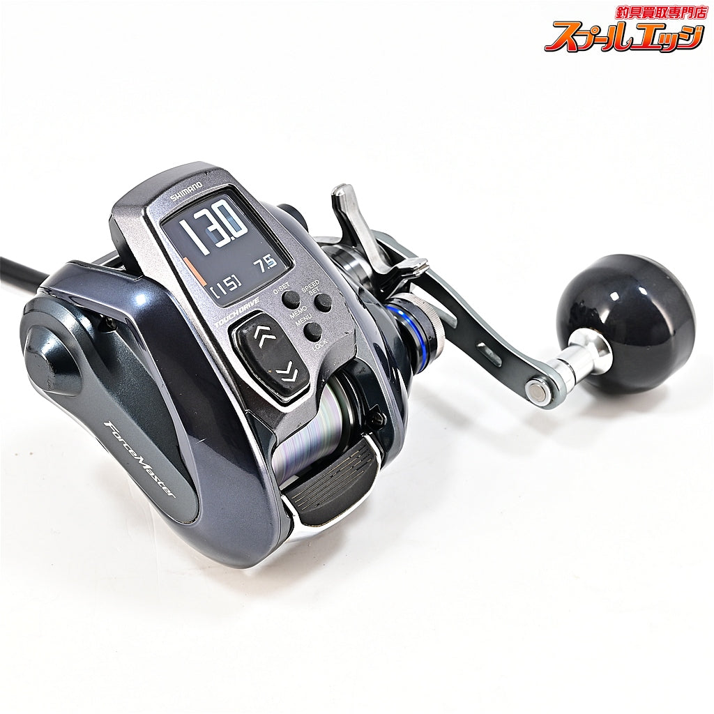【シマノ】 23フォースマスター 600 使用距離116.6km 使用290.5時間 SHIMANO FORCEMASTER