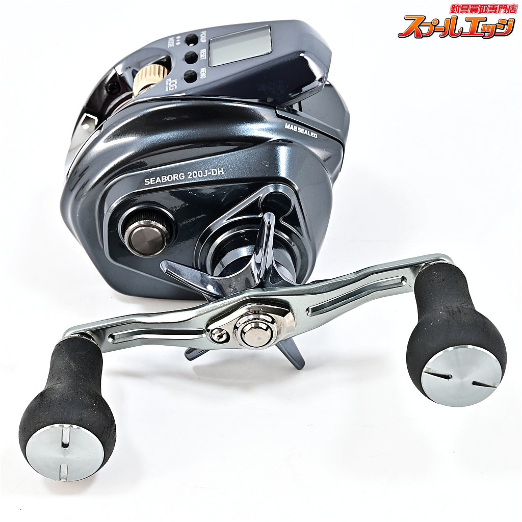 【ダイワ】 22シーボーグ 200J-DH 使用距離27.3km 使用59時間 DAIWA SEABORG