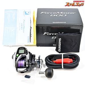 【シマノ】 15フォースマスター 800 使用距離119.8km 使用276時間 SHIMANO FORCE MASTER