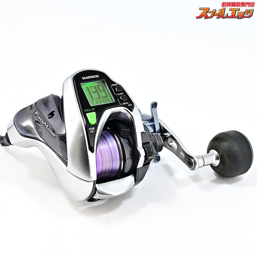 【シマノ】 15フォースマスター 800 使用距離119.8km 使用276時間 SHIMANO FORCE MASTER