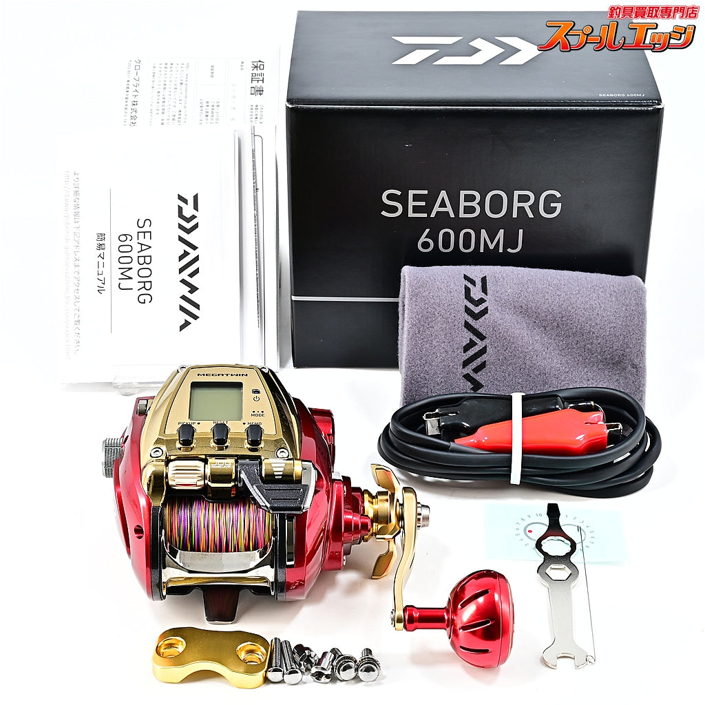 【ダイワ】 21シーボーグ 600MJ 使用距離0.5km 使用1時間 DAIWA SEABORG
