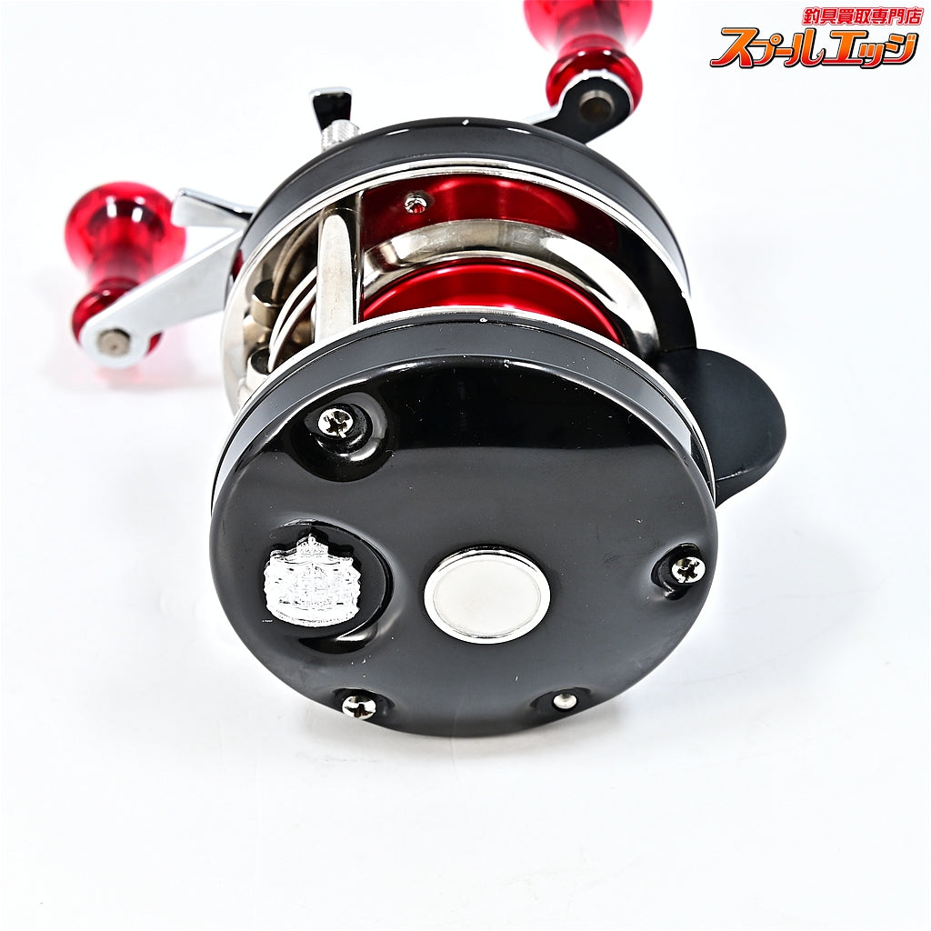【アブガルシア】 アンバサダー 4600CA ファクトリーチューンブラック FN.00122SE マグシールド化 80mmカスタムハンドル&アベイルマイクロキャストスプール AMB4550R-CB/メカニカルブレーキキャップ装着 Abu Garcia Ambassadeur