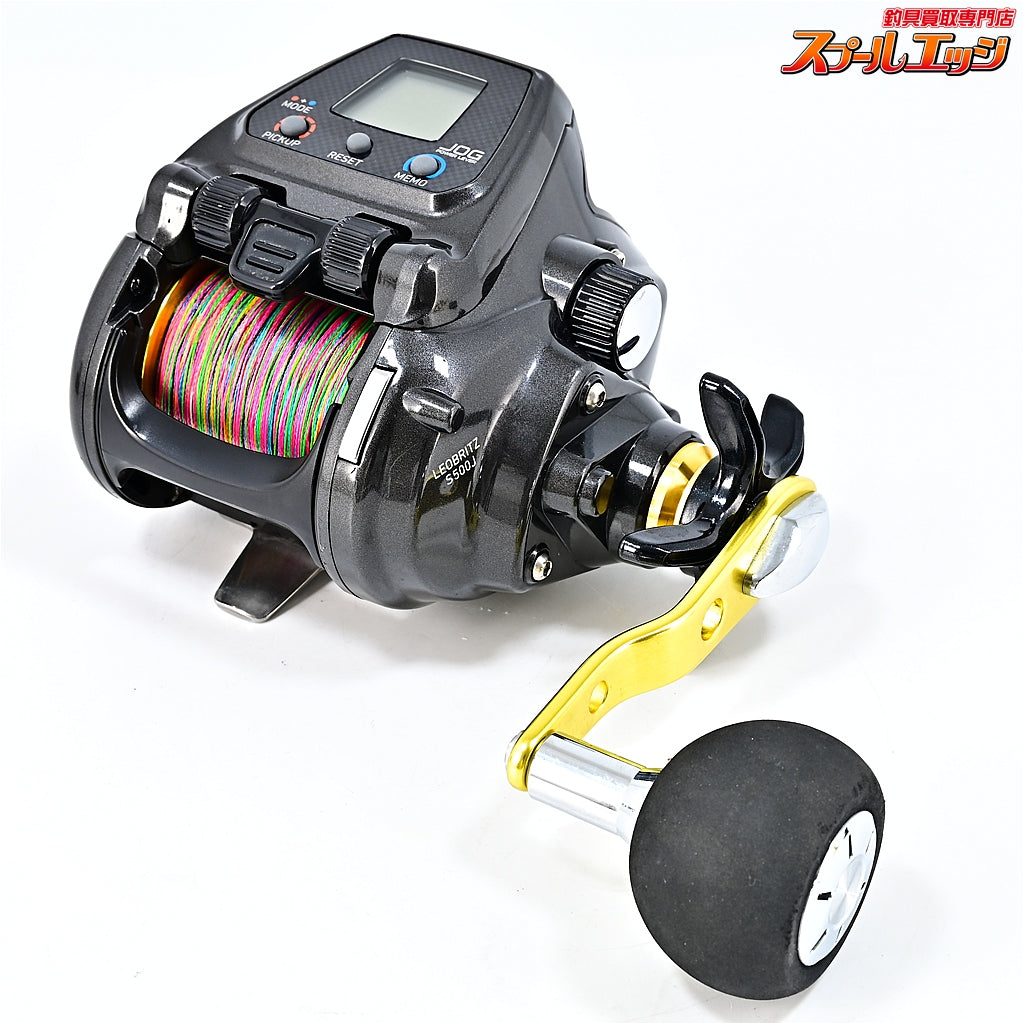 【ダイワ】 17レオブリッツ S500J 使用距離17.2km 使用39時間 DAIWA LEOBRITZ