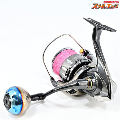 【シマノ】 24ツインパワー C5000XG ゴメクサス41mm チタンハンドルノブ装着 SHIMANO TWINPOWER
