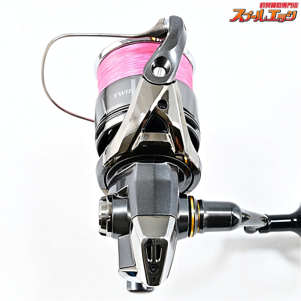【シマノ】 24ツインパワー C5000XG ゴメクサス41mm チタンハンドルノブ装着 SHIMANO TWINPOWER