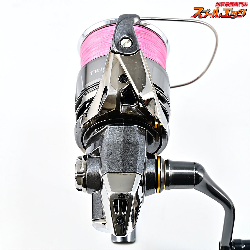 【シマノ】 24ツインパワー C5000XG ゴメクサス41mm チタンハンドルノブ装着 SHIMANO TWINPOWER