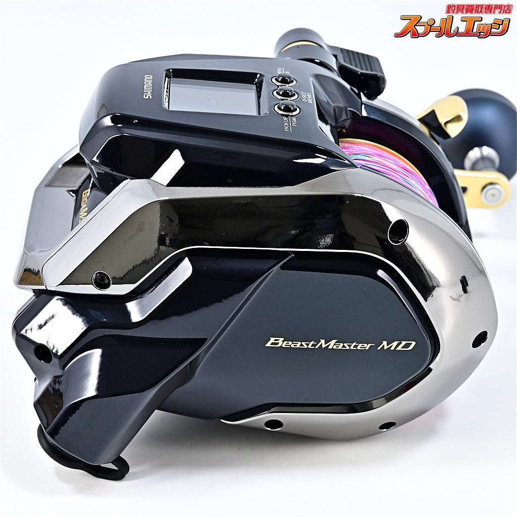 【シマノ】 22ビーストマスター MD 6000 使用距離9km 使用36時間 リールクランプナットTYPED付 SHIMANO BEAST MASTER