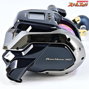 【シマノ】 22ビーストマスター MD 6000 使用距離9km 使用36時間 リールクランプナットTYPED付 SHIMANO BEAST MASTER