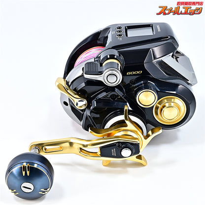 【シマノ】 22ビーストマスター MD 6000 使用距離9km 使用36時間 リールクランプナットTYPED付 SHIMANO BEAST MASTER
