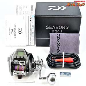 【ダイワ】 26シーボーグ 500J 使用距離25.6km 使用36時間 DAIWA SEABORG