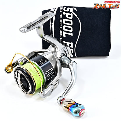 【シマノ】 15ツインパワー C3000HG リブレ フィーノノブ ファイヤー/レッド装着 SHIMANO TWINPOWER