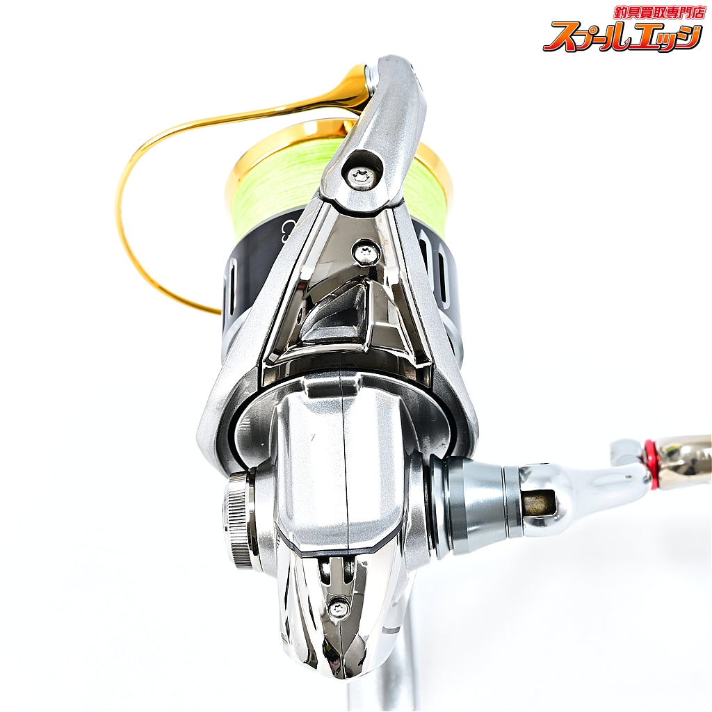 【シマノ】 15ツインパワー C3000HG リブレ フィーノノブ ファイヤー/レッド装着 SHIMANO TWINPOWER