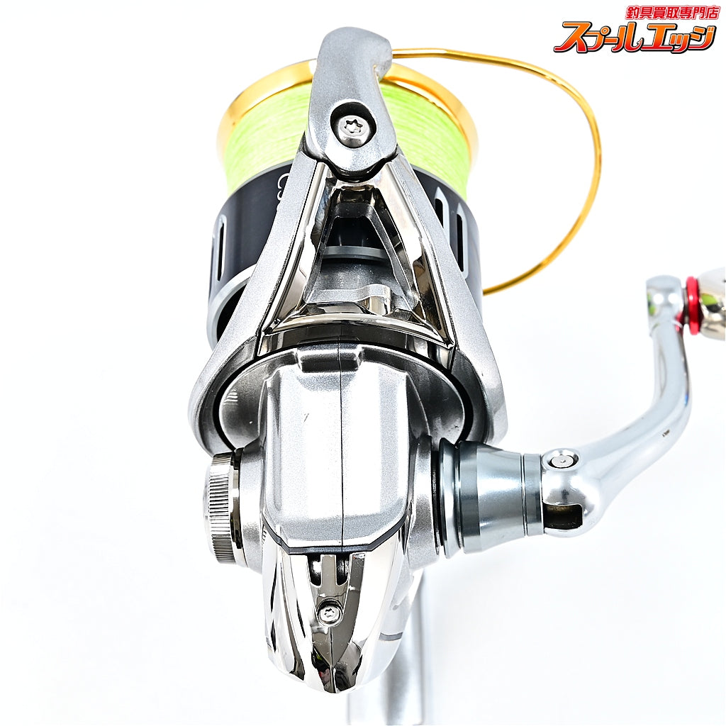 【シマノ】 15ツインパワー C3000HG リブレ フィーノノブ ファイヤー/レッド装着 SHIMANO TWINPOWER