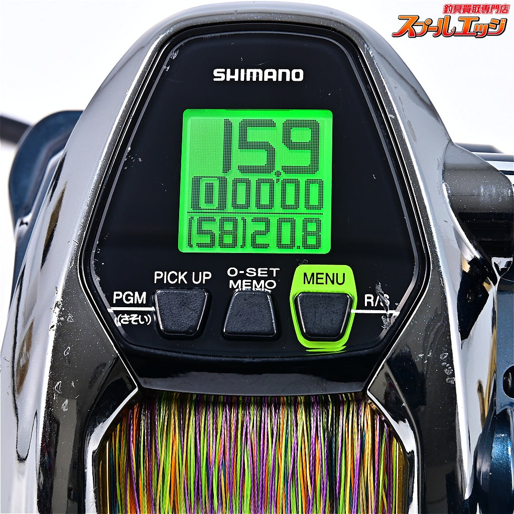 【シマノ】 16ビーストマスター 3000XS 使用距離109.5km 使用196時間 SHIMANO BEAST MASTER