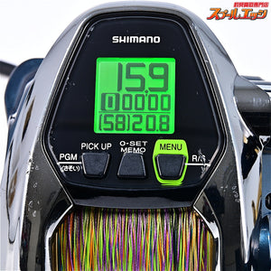 【シマノ】 16ビーストマスター 3000XS 使用距離109.5km 使用196時間 SHIMANO BEAST MASTER