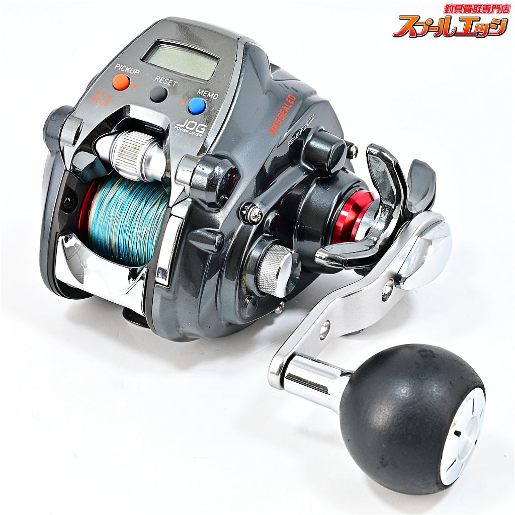 【ダイワ】 15シーボーグ 200J 使用距離24.3km 使用69時間 DAIWA SEABORG