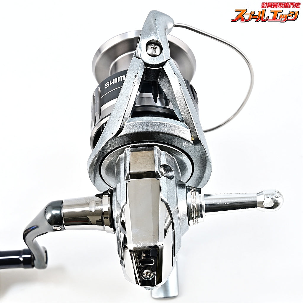 【シマノ】 21ナスキー 4000 ゴメクサス38mmカスタムハンドルノブ&リールスタンド装着 SHIMANO NASCI