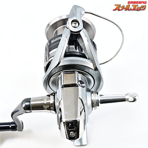 【シマノ】 21ナスキー 4000 ゴメクサス38mmカスタムハンドルノブ&リールスタンド装着 SHIMANO NASCI