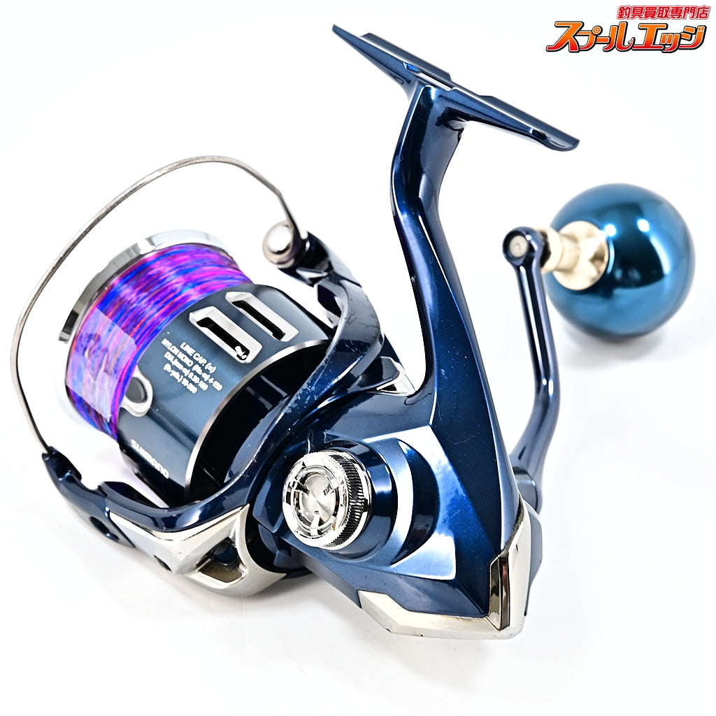 【シマノ】 21ツインパワー XD 4000XG 38mmカスタムハンドルノブ装着 SHIMANO TWIN POWER