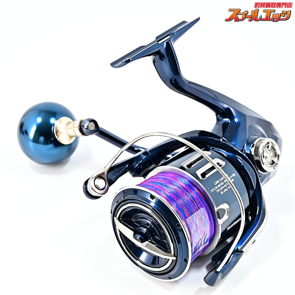 【シマノ】 21ツインパワー XD 4000XG 38mmカスタムハンドルノブ装着 SHIMANO TWIN POWER