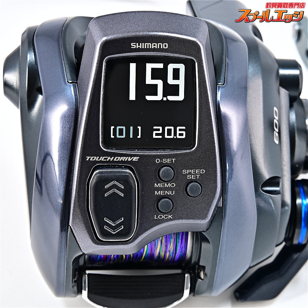 【シマノ】 23フォースマスター 600 使用距離37km 使用70時間 SHIMANO FORCEMASTER