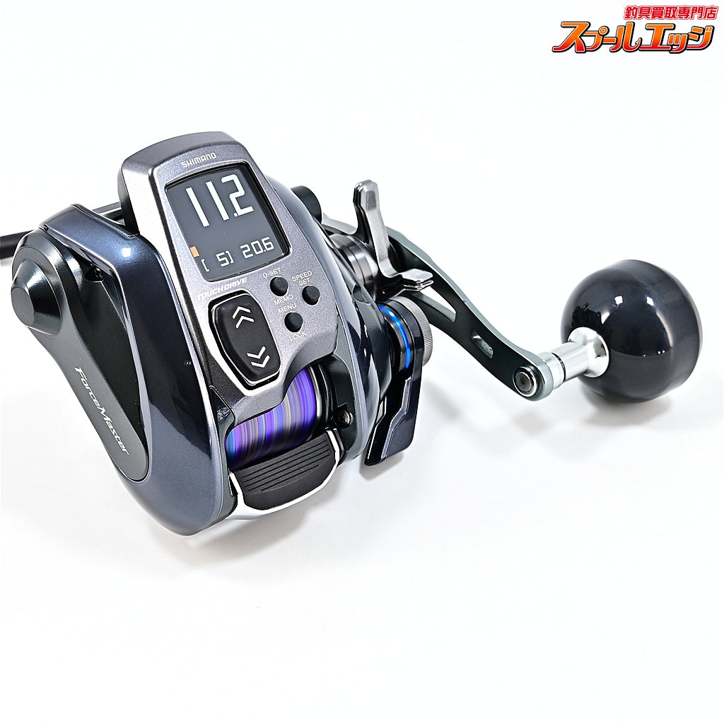 【シマノ】 23フォースマスター 600 使用距離37km 使用70時間 SHIMANO FORCEMASTER