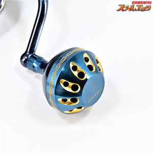 【シマノ】 21ツインパワーXD 4000XG ゴメクサスハンドルノブ タイプB 38mm 深海ブルーxゴールド装着 SHIMANO TWINPOWER
