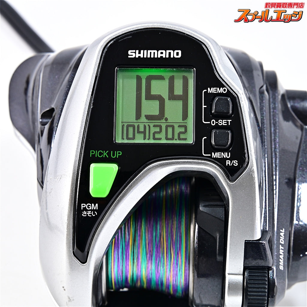 【シマノ】 15フォースマスター 800 使用距離76.8km 使用283.5時間 SHIMANO FORCE MASTER