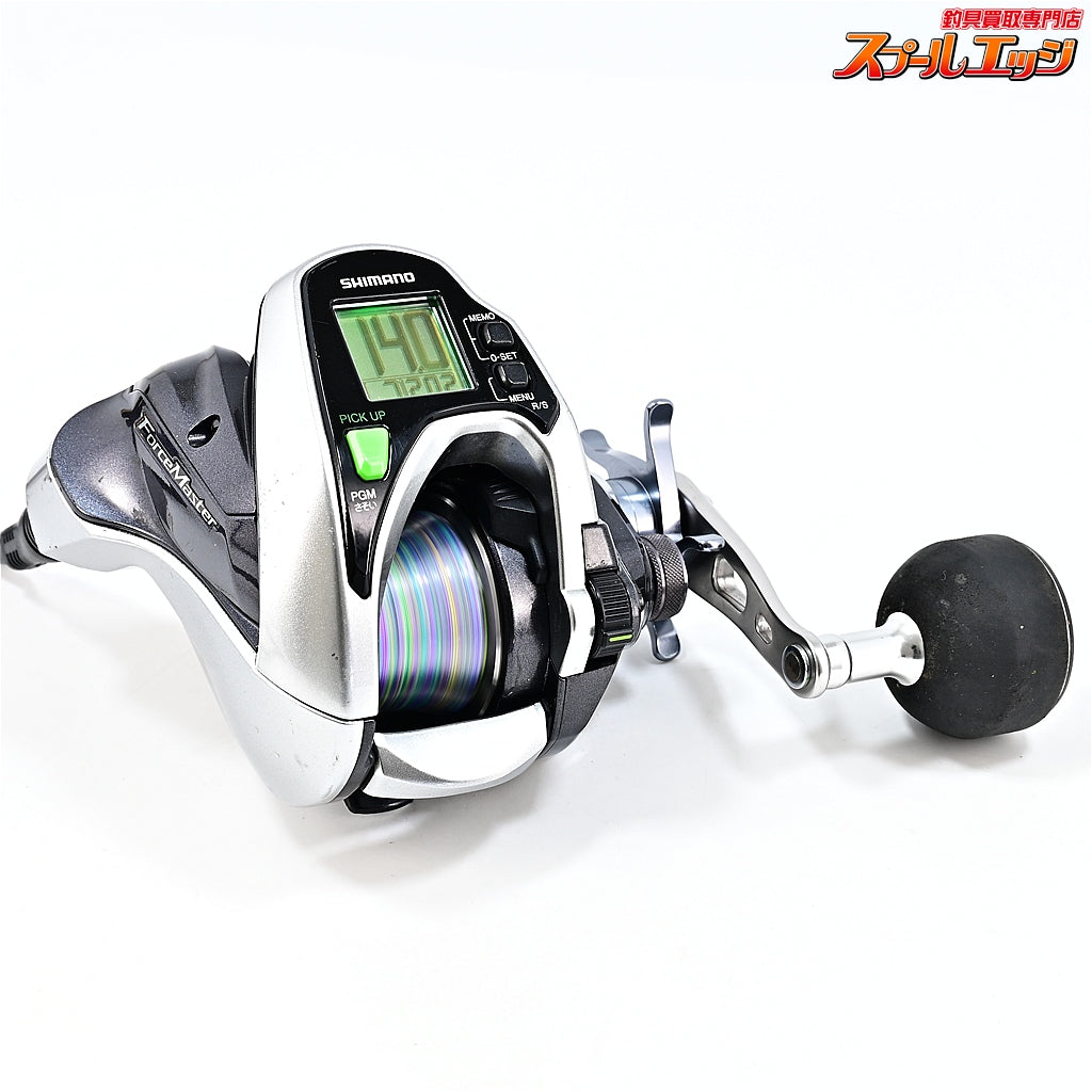 【シマノ】 15フォースマスター 800 使用距離76.8km 使用283.5時間 SHIMANO FORCE MASTER