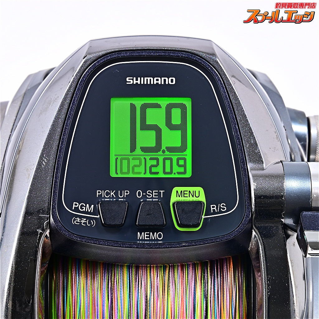 【シマノ】 14フォースマスター 6000 使用距離46.2km 使用159.5時間 SHIMANO FORCE MASTER