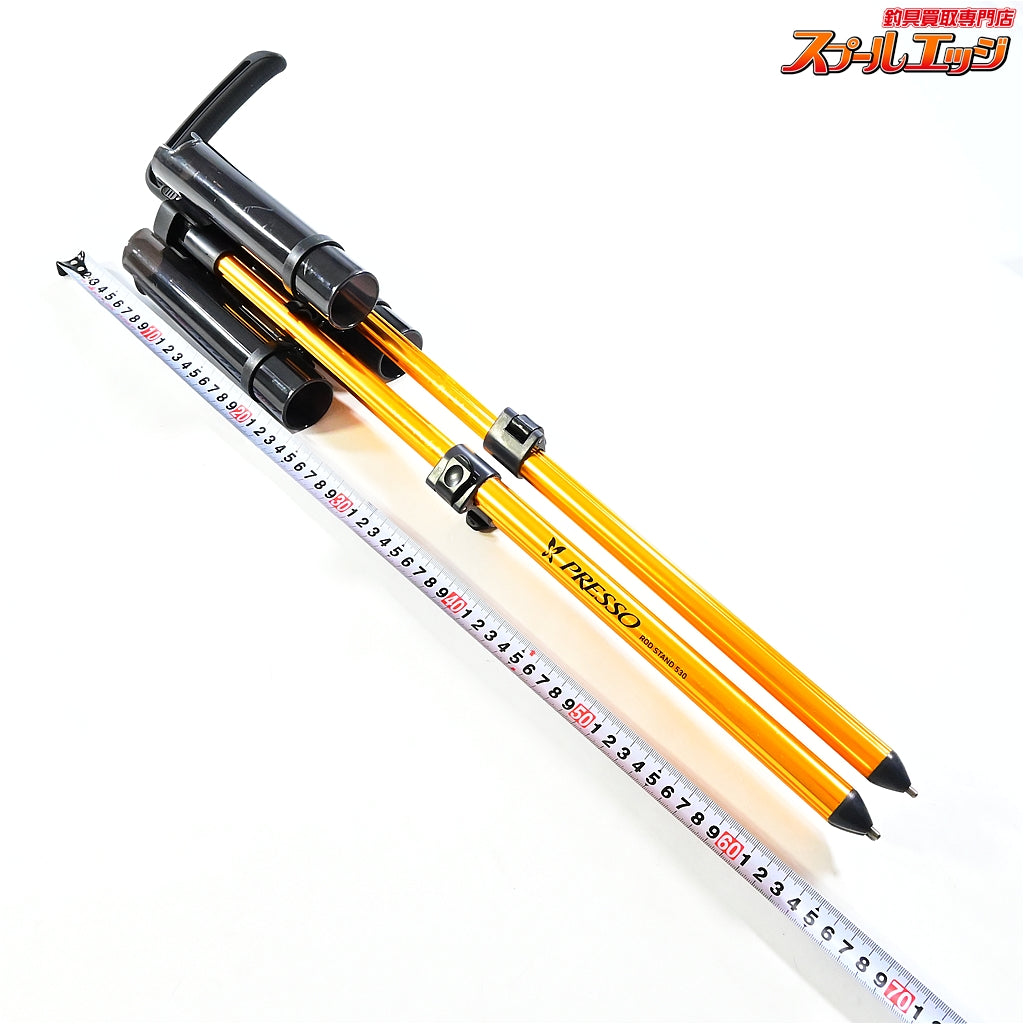【ダイワ】 プレッソ ロッドスタンド 530 オレンジ DAIWA PRESSO ROD-STAND エリア トラウト K_100