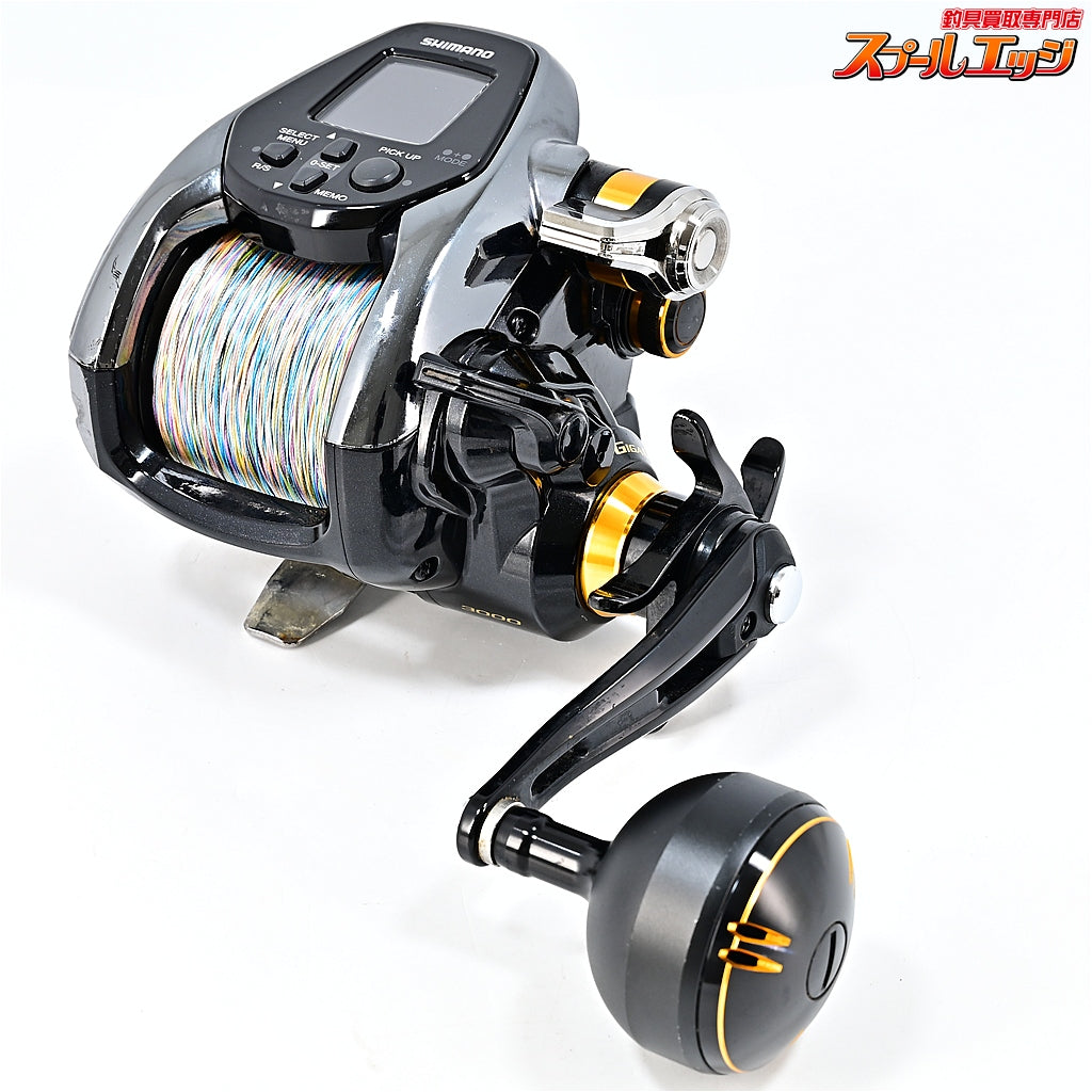 【シマノ】 21ビーストマスター 3000EJ 使用距離115.3km 使用124.5時間 SHIMANO Beast Master