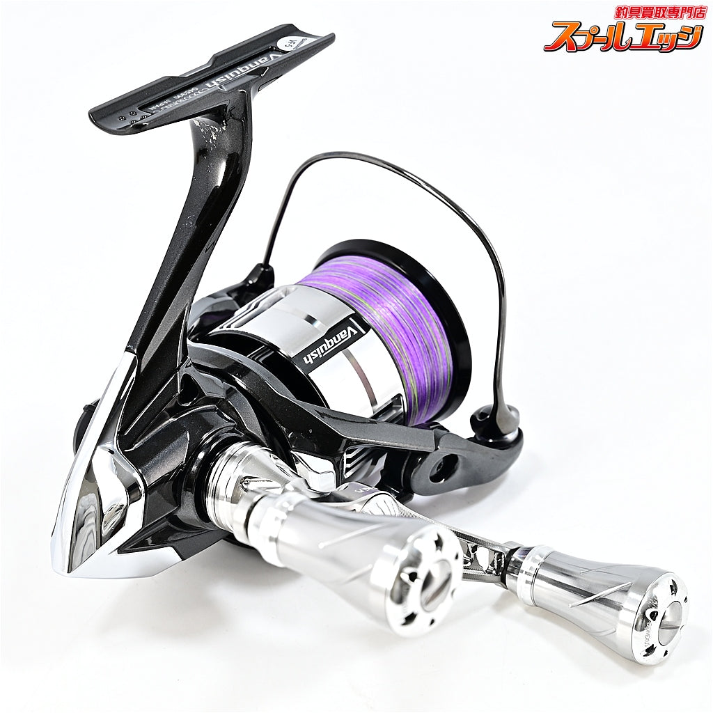 【シマノ】 23ヴァンキッシュ C3000SDHHG ゴメクサス90mmカスタムダブルハンドル装着 SHIMANO Vanquish