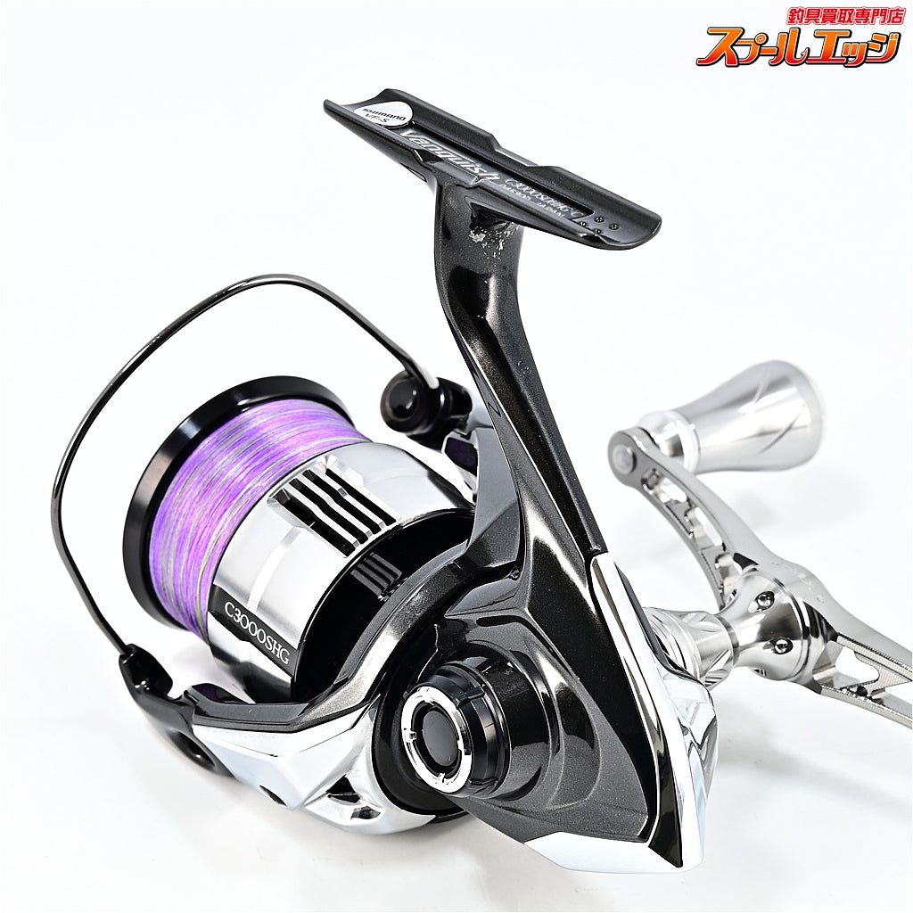 【シマノ】 23ヴァンキッシュ C3000SDHHG ゴメクサス90mmカスタムダブルハンドル装着 SHIMANO Vanquish