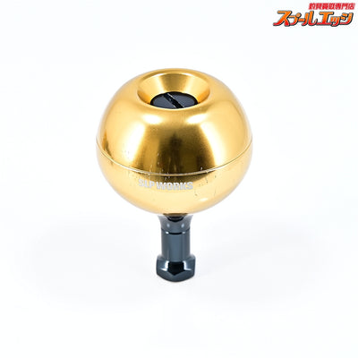 【ダイワxSLPワークス】 RCS 47mm アルミパワーラウンドノブ ゴールド DAIWAxSLP-WORKS