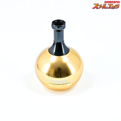 【ダイワxSLPワークス】 RCS 47mm アルミパワーラウンドノブ ゴールド DAIWAxSLP-WORKS