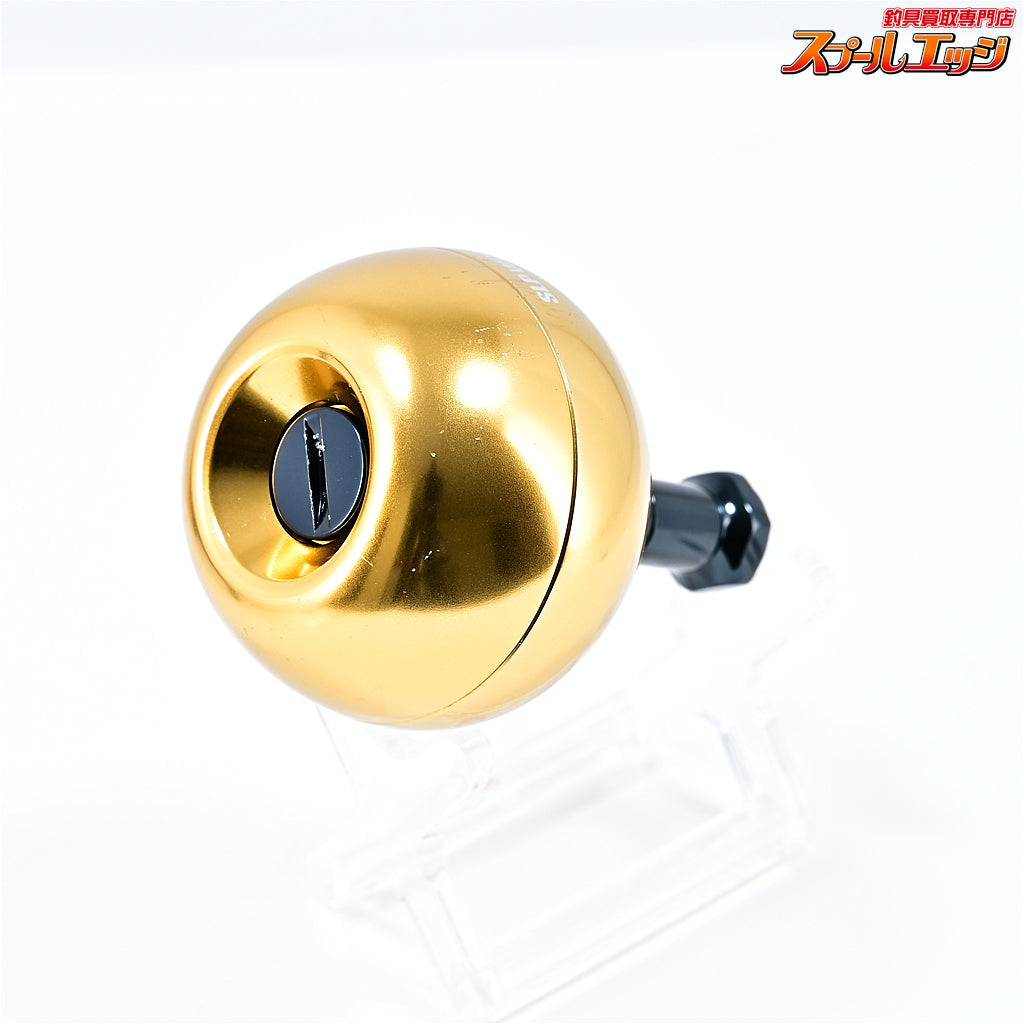 【ダイワxSLPワークス】 RCS 47mm アルミパワーラウンドノブ ゴールド DAIWAxSLP-WORKS