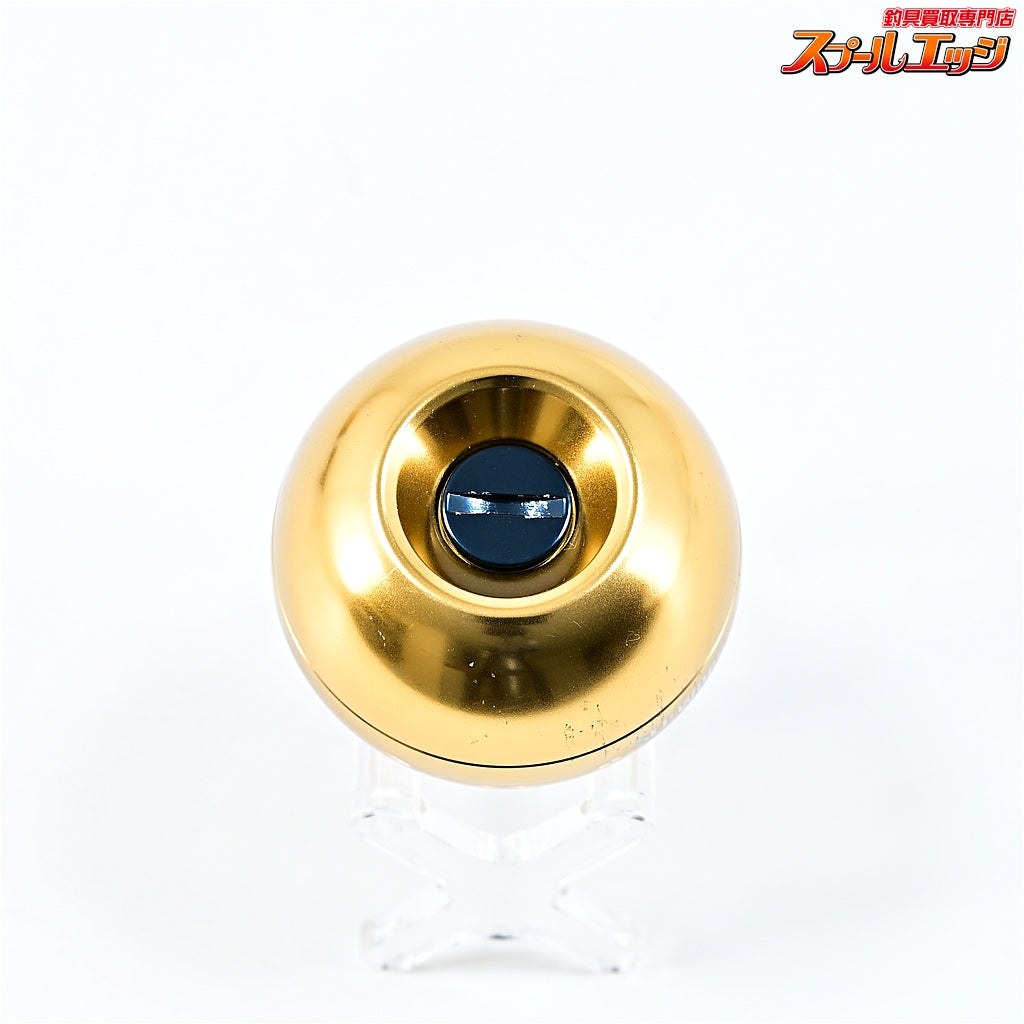 【ダイワxSLPワークス】 RCS 47mm アルミパワーラウンドノブ ゴールド DAIWAxSLP-WORKS