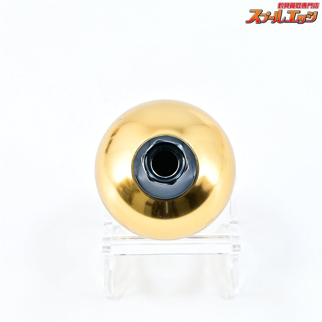 【ダイワxSLPワークス】 RCS 47mm アルミパワーラウンドノブ ゴールド DAIWAxSLP-WORKS