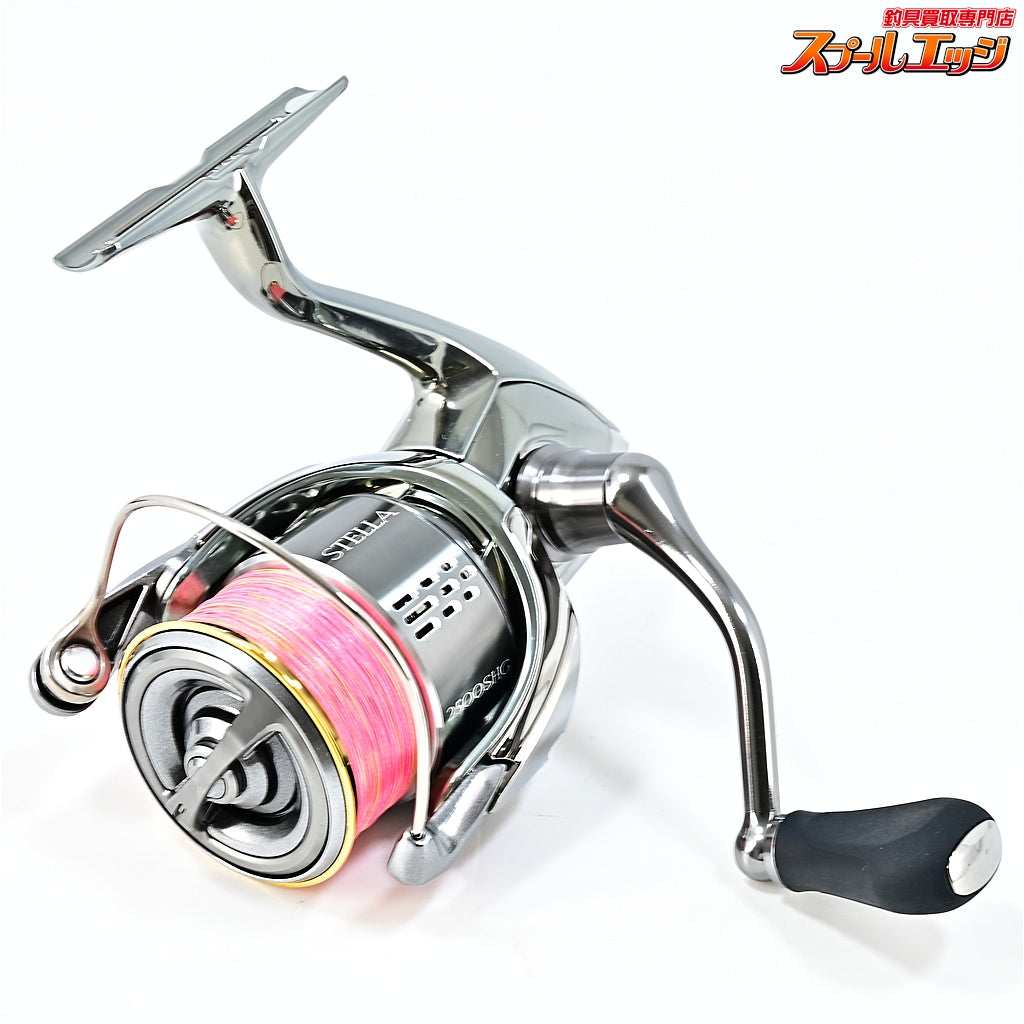 【シマノ】 18ステラ 2500SHG 夢屋18ステラチタンリールスタンド シルバー装着 SHIMANO STELLA
