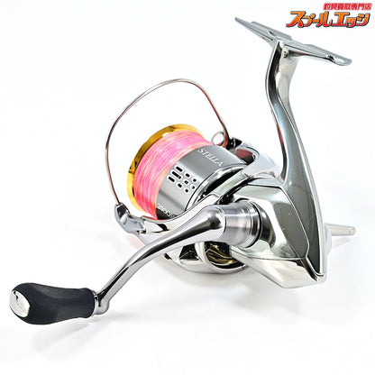 【シマノ】 18ステラ 2500SHG 夢屋18ステラチタンリールスタンド シルバー装着 SHIMANO STELLA