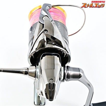 【シマノ】 18ステラ 2500SHG 夢屋18ステラチタンリールスタンド シルバー装着 SHIMANO STELLA