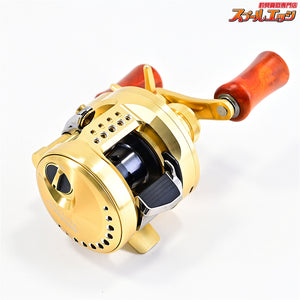 【シマノ】 21カルカッタコンクエスト 100 カスタムウッドハンドルノブ装着 SHIMANO CALCUTTA CONQUEST