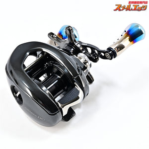 【シマノ】 23アンタレス DC MD XG リブレチタンカスタムドラグ&リブレクランク110ブラックfinoプラスノブ装着 SHIMANO ANTARES