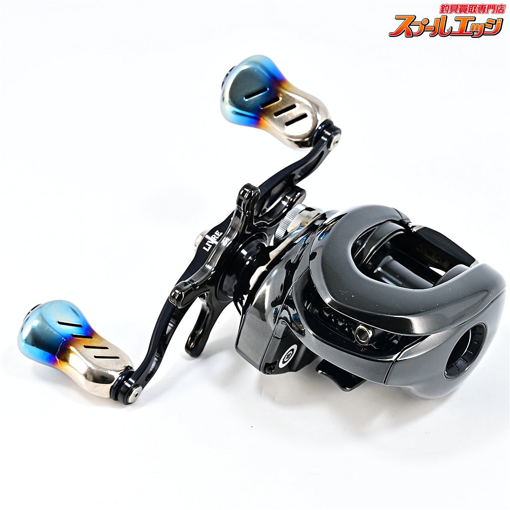 【シマノ】 23アンタレス DC MD XG リブレチタンカスタムドラグ&リブレクランク110ブラックfinoプラスノブ装着 SHIMANO ANTARES